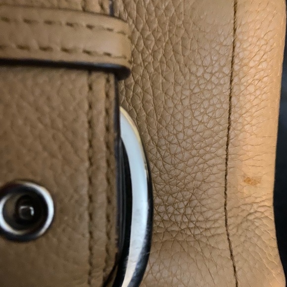 Coach Carmel Leather Zipper Duffle Crossbody Bag Vintage - Picture 12 of 12